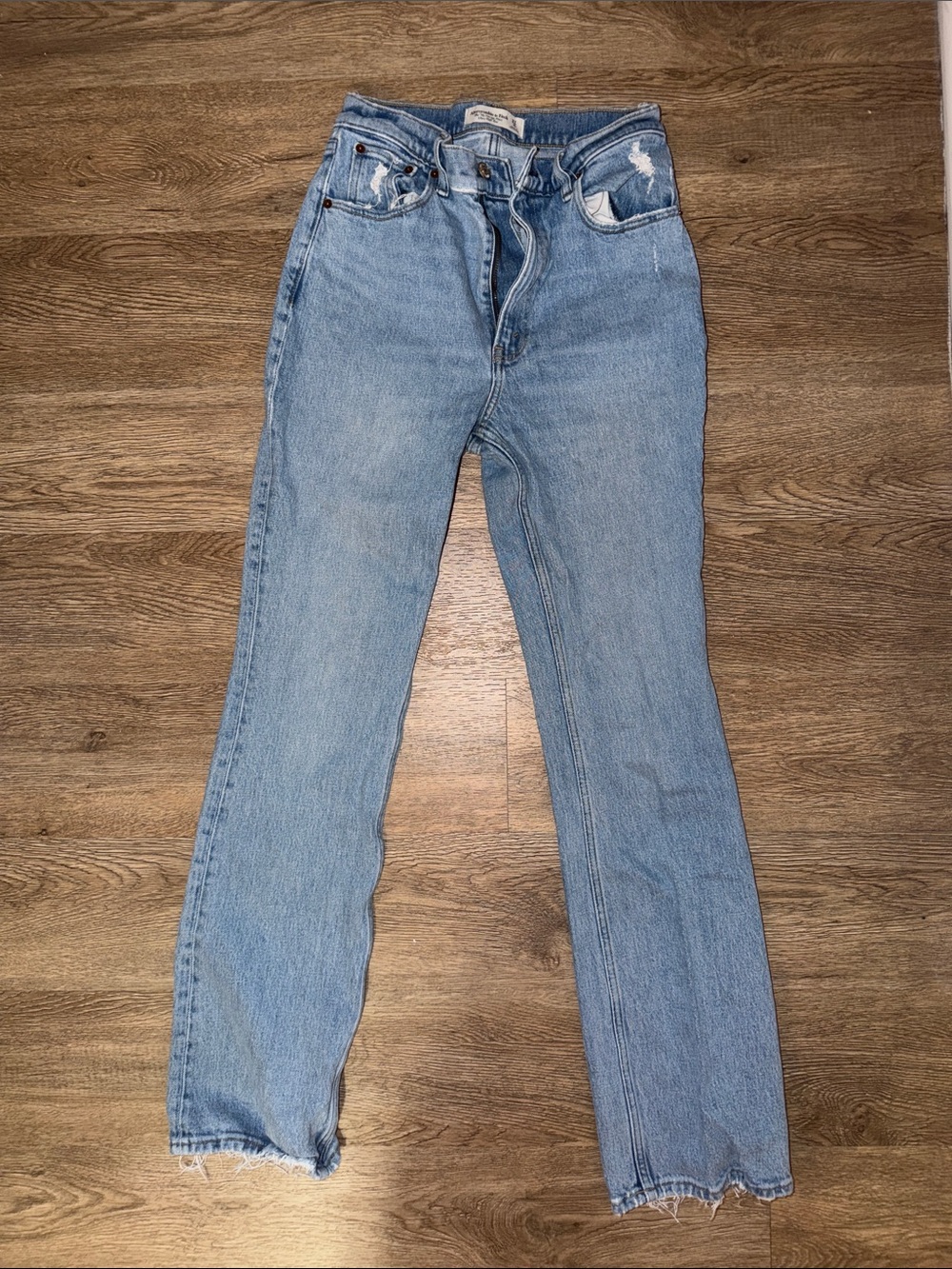 Abercrombie 70s Vintage Flare Ultra High Rise